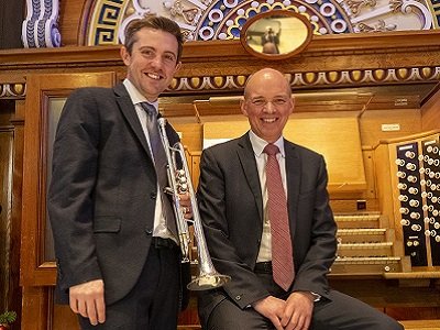 Gordon Stewart makes a welcome return as Organist Emeritus