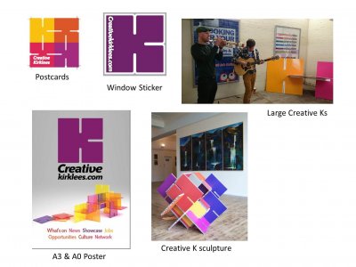 Help promote Creative Kirklees in your venue, space or event