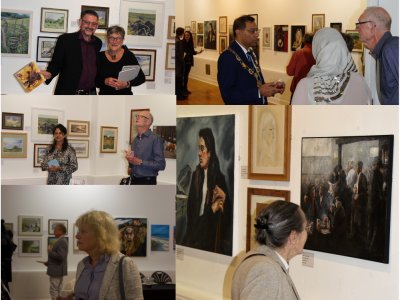 Huddersfield Art Society Annual 122nd exhibition at Huddersfield