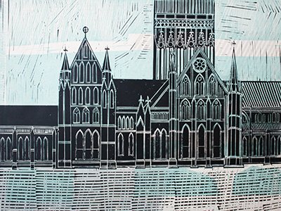 Robert Tavener Linocuts- 8 August – 19 September