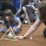 SCHOOLCHILDREN LEARN ABOUT THE ROMANS AT TOLSON MUSEUM