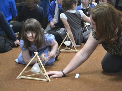 SCHOOLCHILDREN LEARN ABOUT THE ROMANS AT TOLSON MUSEUM