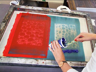 Screen Printing: Textiles – February