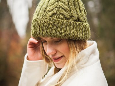 USA Knit Picks published Antrim Hat