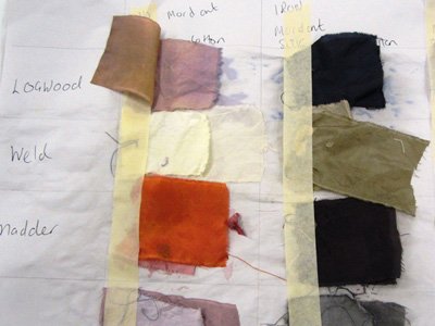 wypwcourses- Natural Dyeing and Screen Printing Textiles – April