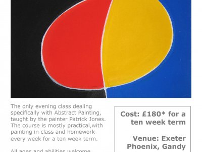 Abstract Art Classes at Exeter Phoenix with Patrick Jones