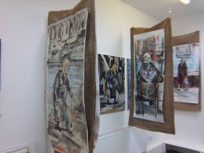 Babushki Series at Totnes Art & Design Foundation Show