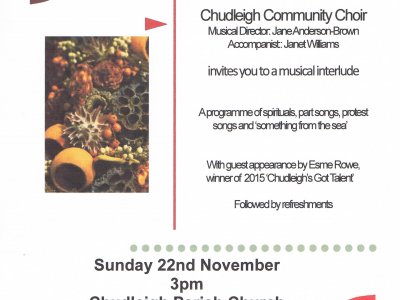 Chudleigh Community Choir Autumn Concert