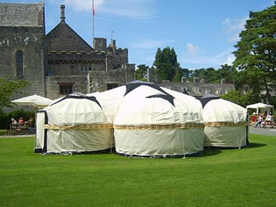 Creative Journeys in the Summer Yurt  - Torre Abbey