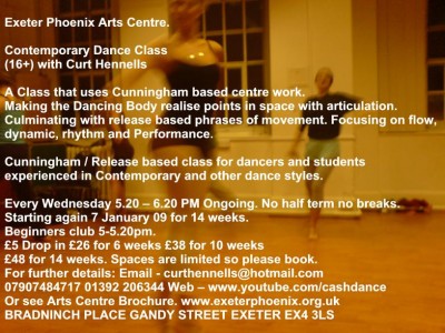 Free DANCE Day @ Exeter Phoenix 1st Feb