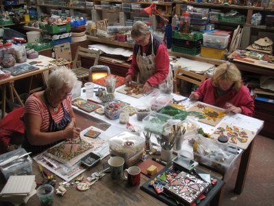 GARDEN MOSAICS workshop June 29/30