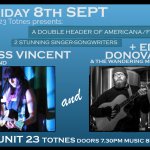 Jess Vincent + Edd Donovan & the Wandering Moles at Unit 23