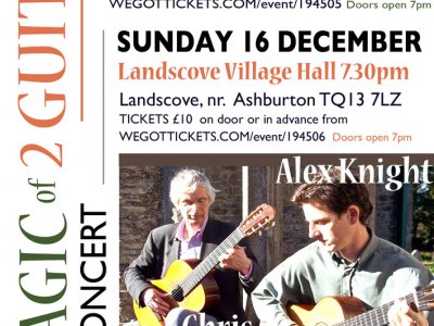 Magic of 2 Guitars - concerts (Torquay/Landscove)