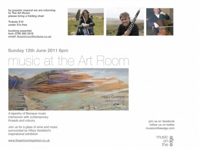 Music at THE ART ROOM, Topsham