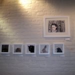 New drawings at The Cafe in Topsham, Exeter