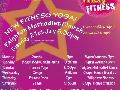 NEW YOGA CLASS IN PAIGNTON