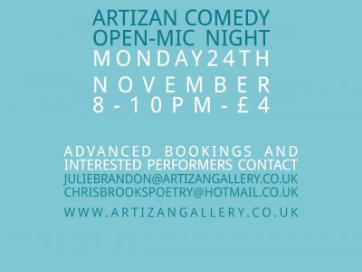 Open-Mic Comedy Nights @ Artizan