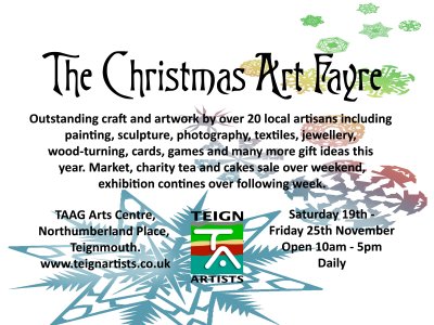 Teign Artists' Christmas Fayre