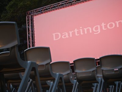 The Barn’s Outdoor Cinema at Bovey Castle