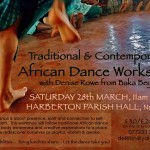 Traditional & Contemporary African Dance Workshop