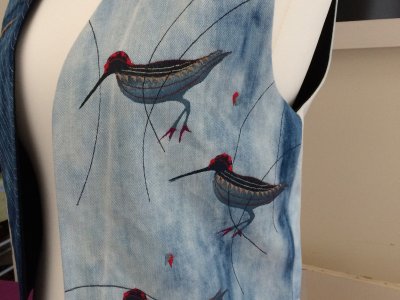 Waistcoats & Textile Studio Open Studio Days Now until Christmas