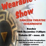 Wearable Art Show Sun. 14th Nov.