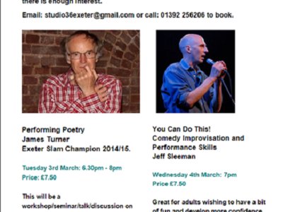 You Can Do This! Comedy, Improvisation and Performance Workshop