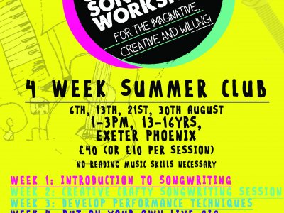 YOUNG SINGER SONGWRITER WORKSHOP @ EXETER PHOENIX