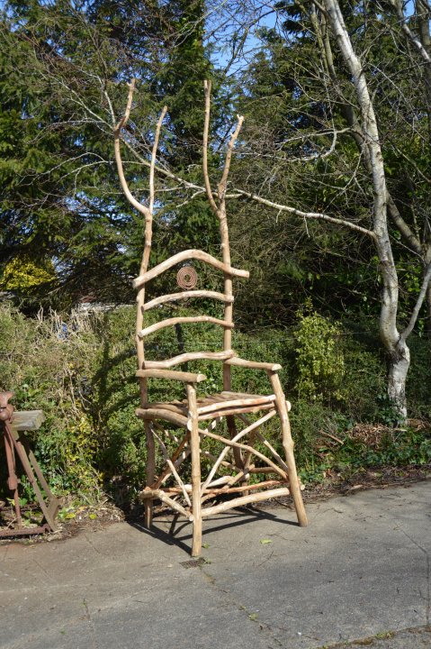 Celtic rustic Throne