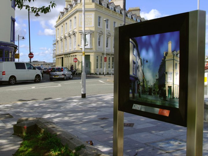 Cumberland Street 2009 and Fore Street 1911