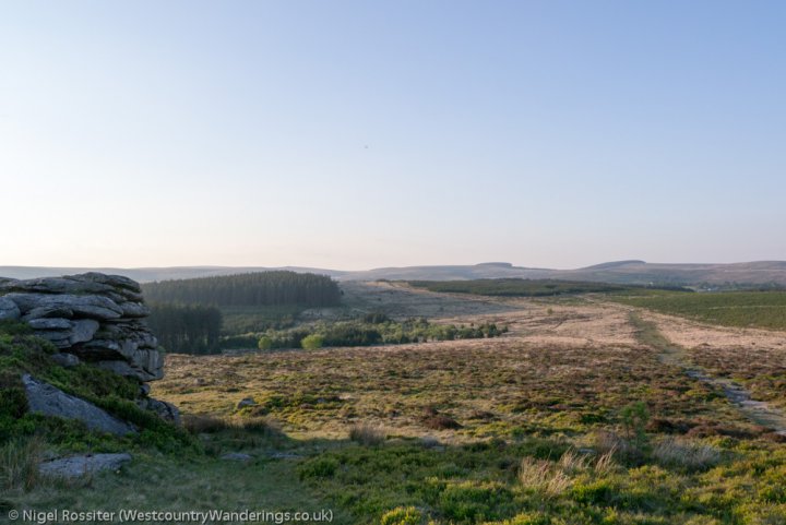 Dartmoor in evening light