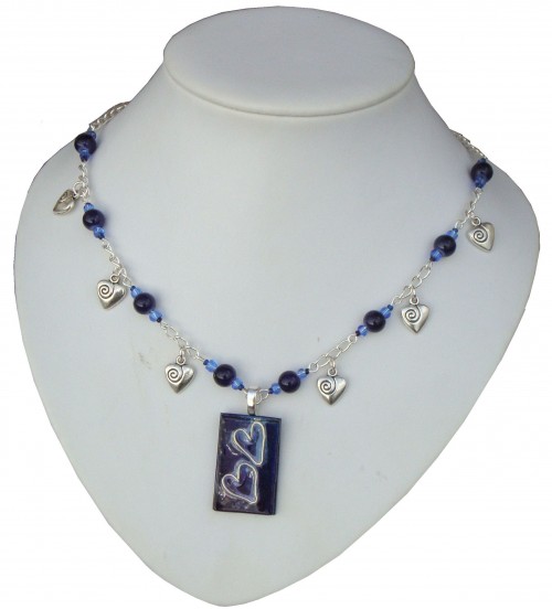 Deep Blue Necklace Val 007