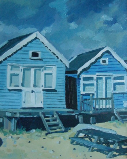 Beach Hut By Robert Cordingley