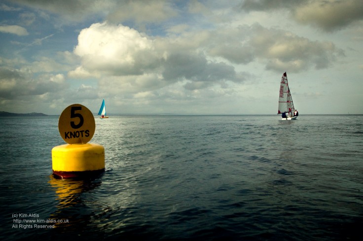 Evening racing with Babbacombe Sailing Club