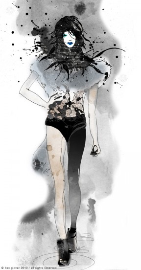 Fashion Illustration - Amelia's Magazine