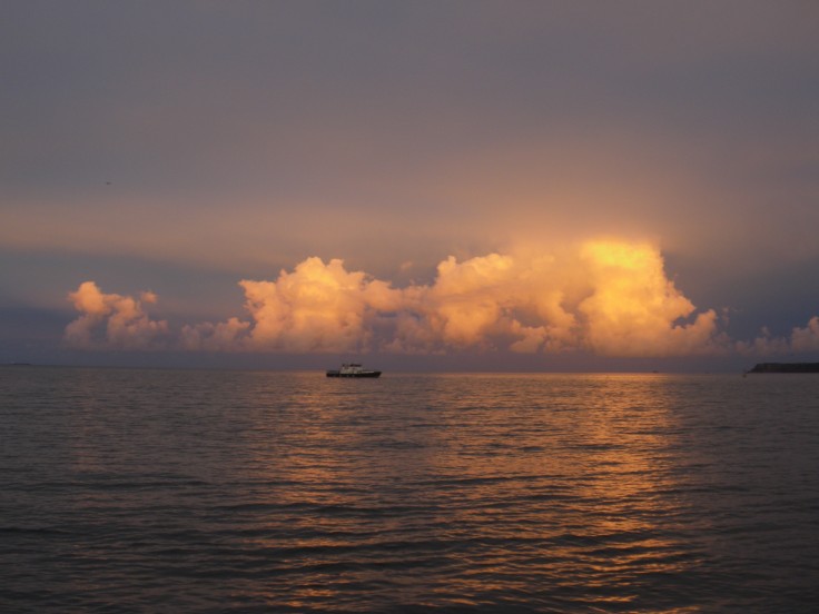 Fire clouds in Paignton