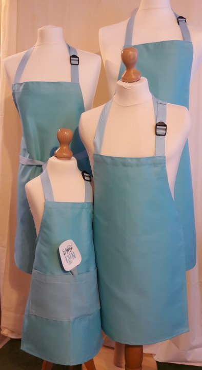 Handmade Aprons - Polyester Cotton Twill  Adult & Childrens