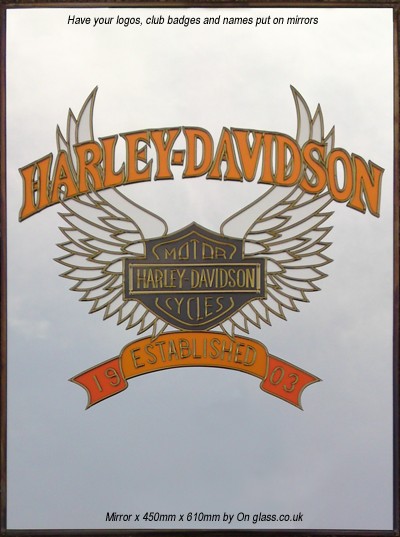 Harley Davidson Mirror