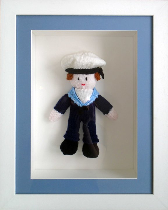 Knitted Handmade Sailor