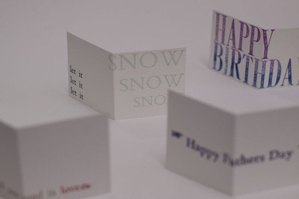 Letterpress Cards