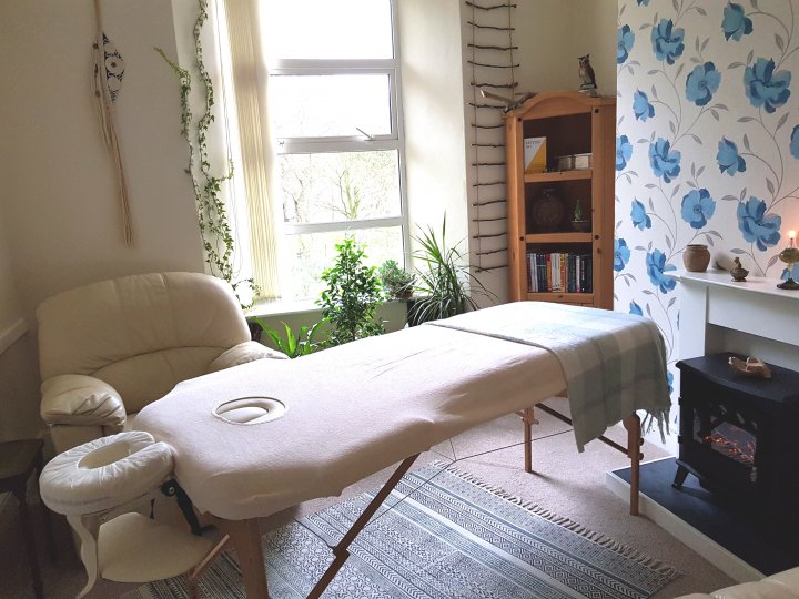 Reiki treatment room