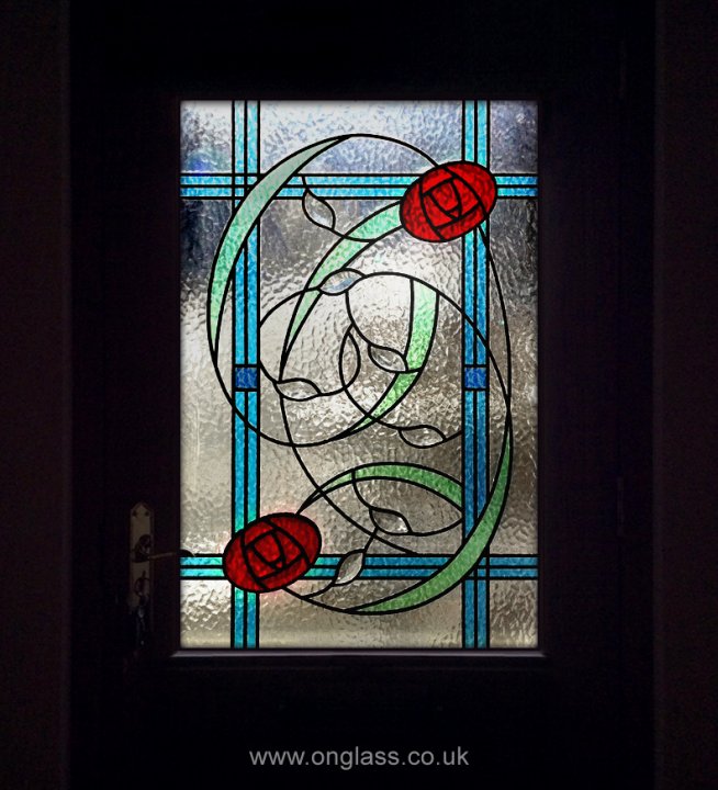 Rennie Mackintosh bevel window