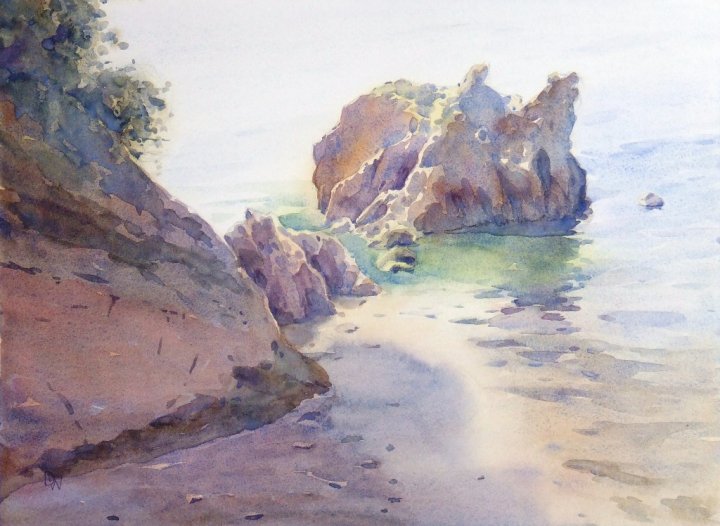 'Rocky Coastline, Torquay'