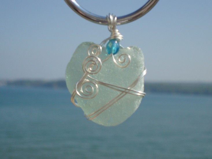 Sea Glass Pendant 002