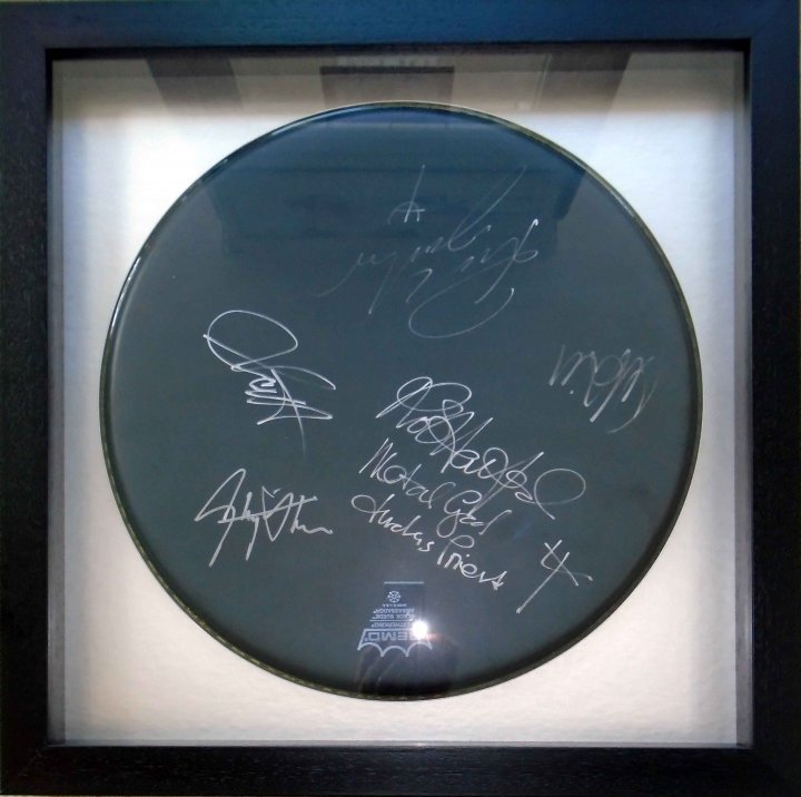 Signed Drum Lid