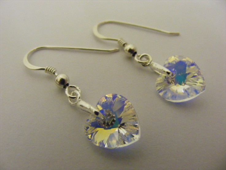 Sterling Silver and Swarovski Crystal Earrings