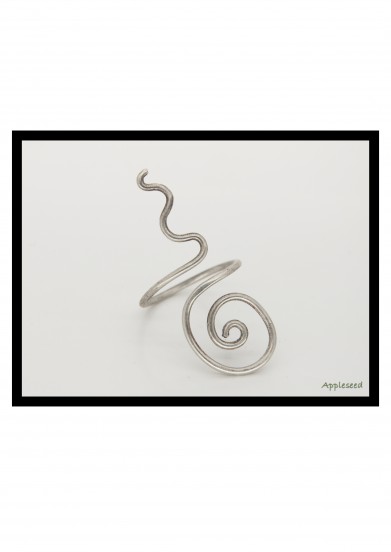 Sterling Silver Spiral Ring