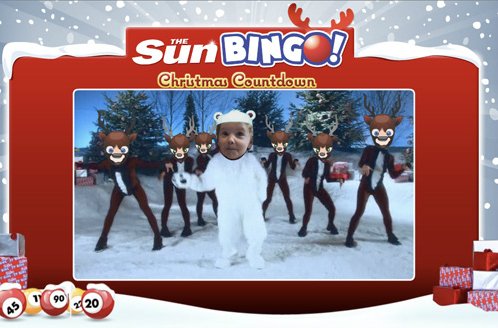 Sun bingo Xmas