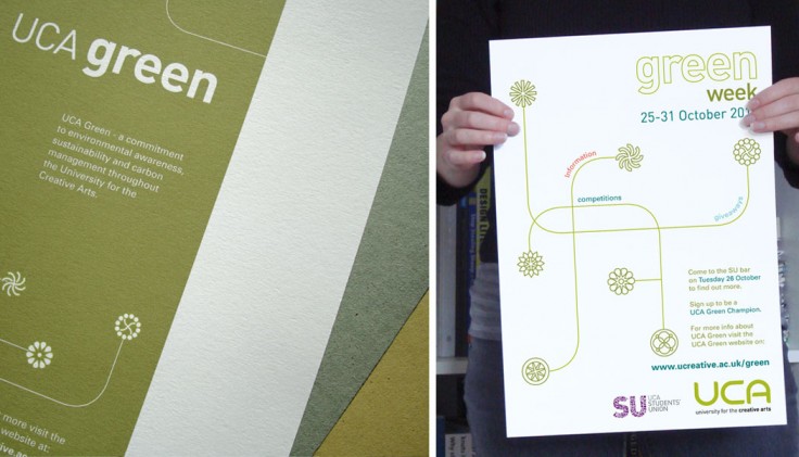 UCA Green Branding & Print Campaign