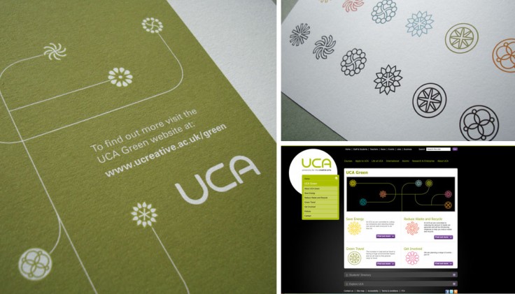 UCA Green Branding & Print Campaign